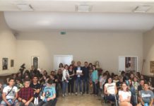 Studenti francesi incontrano il sindaco di Ascoli Guido Castelli