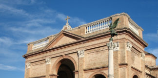 La cattedrale di Montalto, nel Piceno