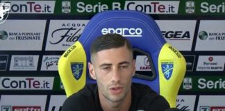 L'attaccante del Frosinone Nicola Citro in arrivo all'Ascoli Calcio?