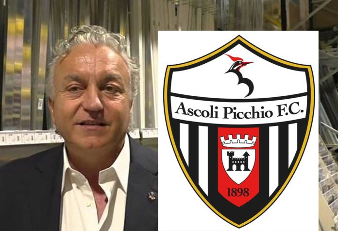 Massimo Pulcinelli è il nuovo presidente dell'Ascoli Calcio