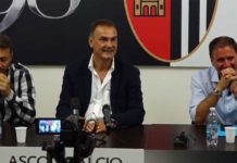 Adriano Tesoro, Vincenzo Vivarini e Giuliano Tosti, Ascoli Calcio