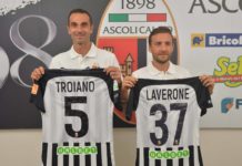 Michele Troiano e Lorenzo Laverone arrivano all'Ascoli Calcio