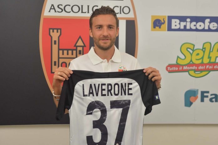 Lorenzo Laverone all'Ascoli Calcio