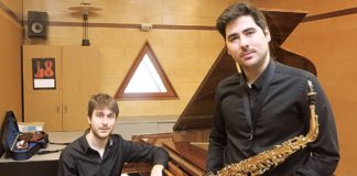 Il giovane duo spagnolo formato da Alejandro Anton Camara, piano e Alejandro Martinez Arias, sax