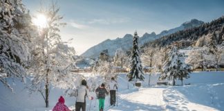 Sciare ad Andalo, in Trentino