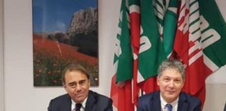 Da sinistra il senatore di FI Andrea Cangini e il Commissario regionale FI Marcello Fiori