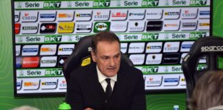 Vincenzo Vivarini, foto da pagina ufficiale Ascoli Calcio