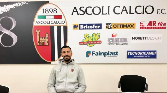 Salvatore D'Elia, foto da pagina Facebook ufficiale Ascoli Picchio