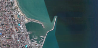 Veduta aerea di San Benedetto, foto da Google Maps